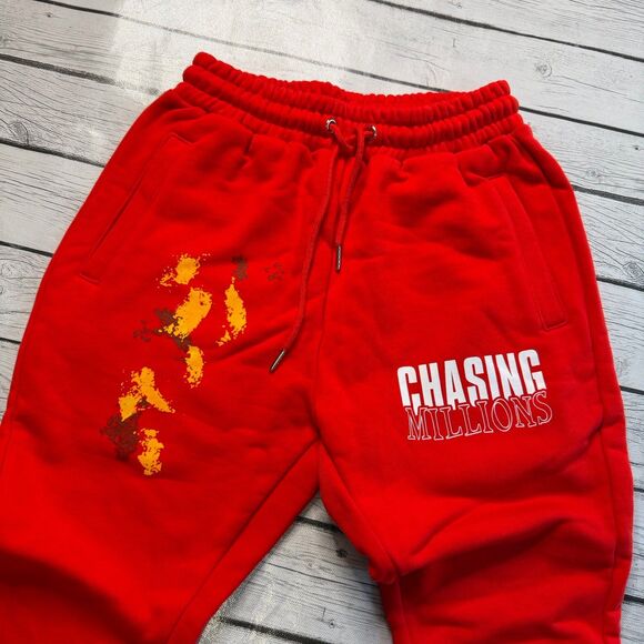 Damar Hamlin Chasing Millions Paint Splatter Hoodie and Pants - Picture 11 of 12